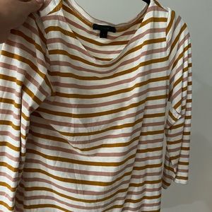 J crew boatneck shirt size small